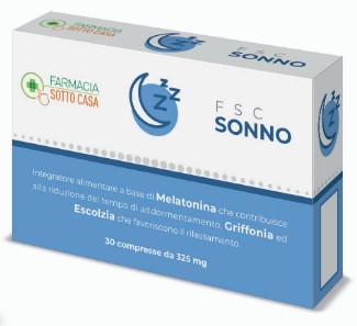 FSC Sonno - integratore naturale per favorire il sonno e il rilassamento - 30 compresse